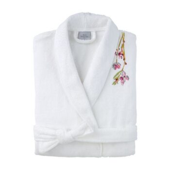 Gaura Bathrobe by Yves Delorme