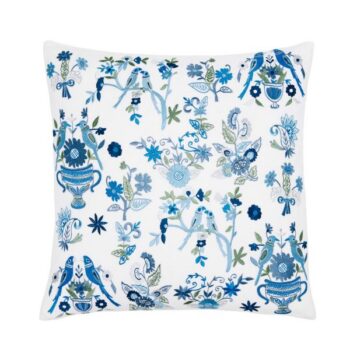 Amaya Light Indigo Decorative Pillow by John Robshaw